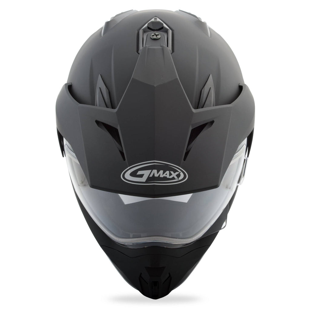 Matte Black Dual-Sport Snow Helmet F5255