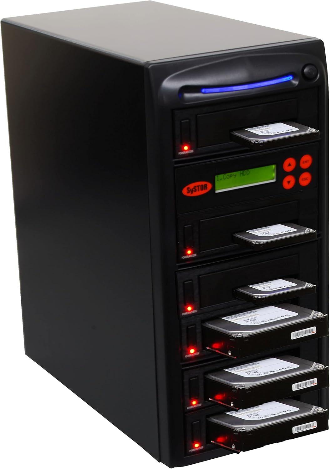 Hard Drive Duplicator for SATA 3.5 Disk & 2.5 Solid State Drives Z34523