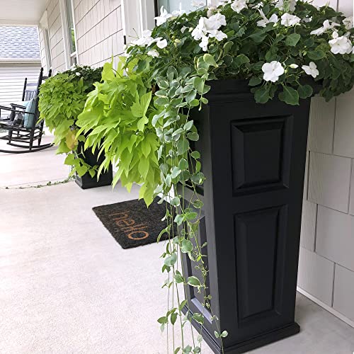 Black 16x16 Planter Q9092
