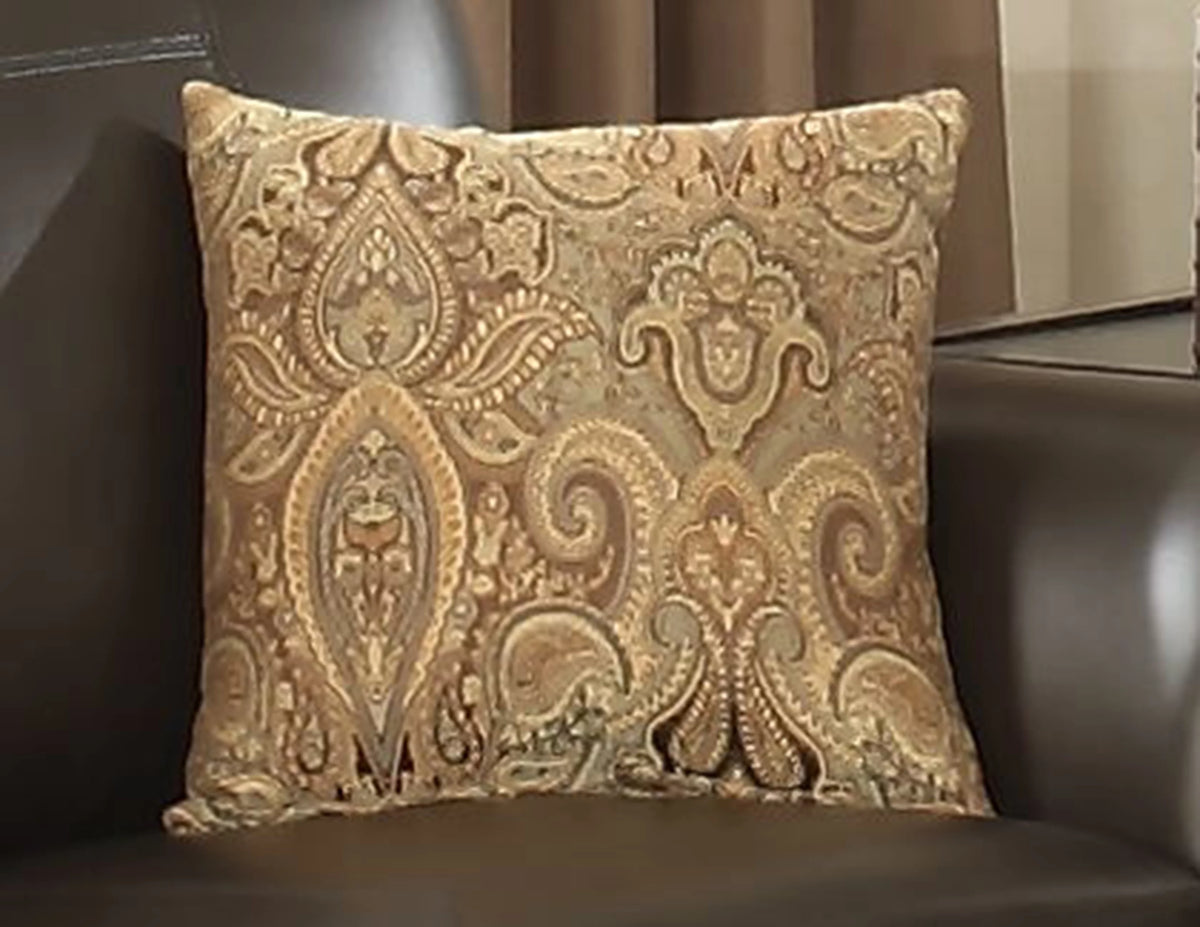 Brown Leather Gel Sofa P8272