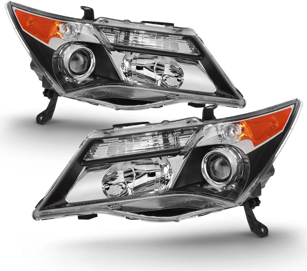 2007-2009 Acura MDX Replacement Headlamps Driver & Passenger Side D108