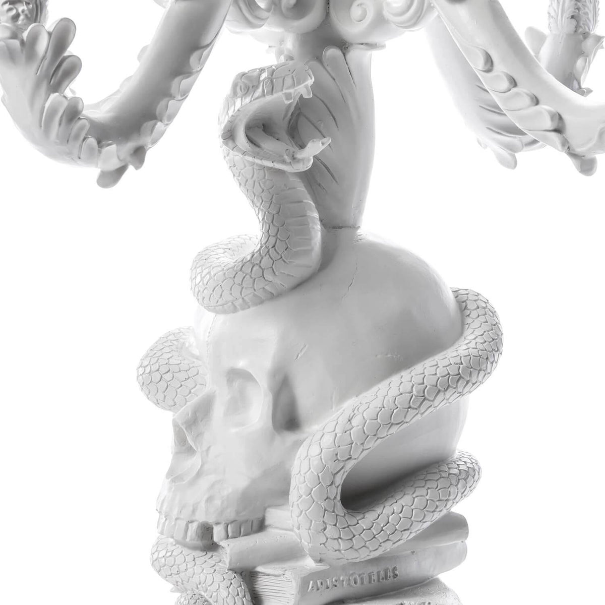 White Candelabra W8457