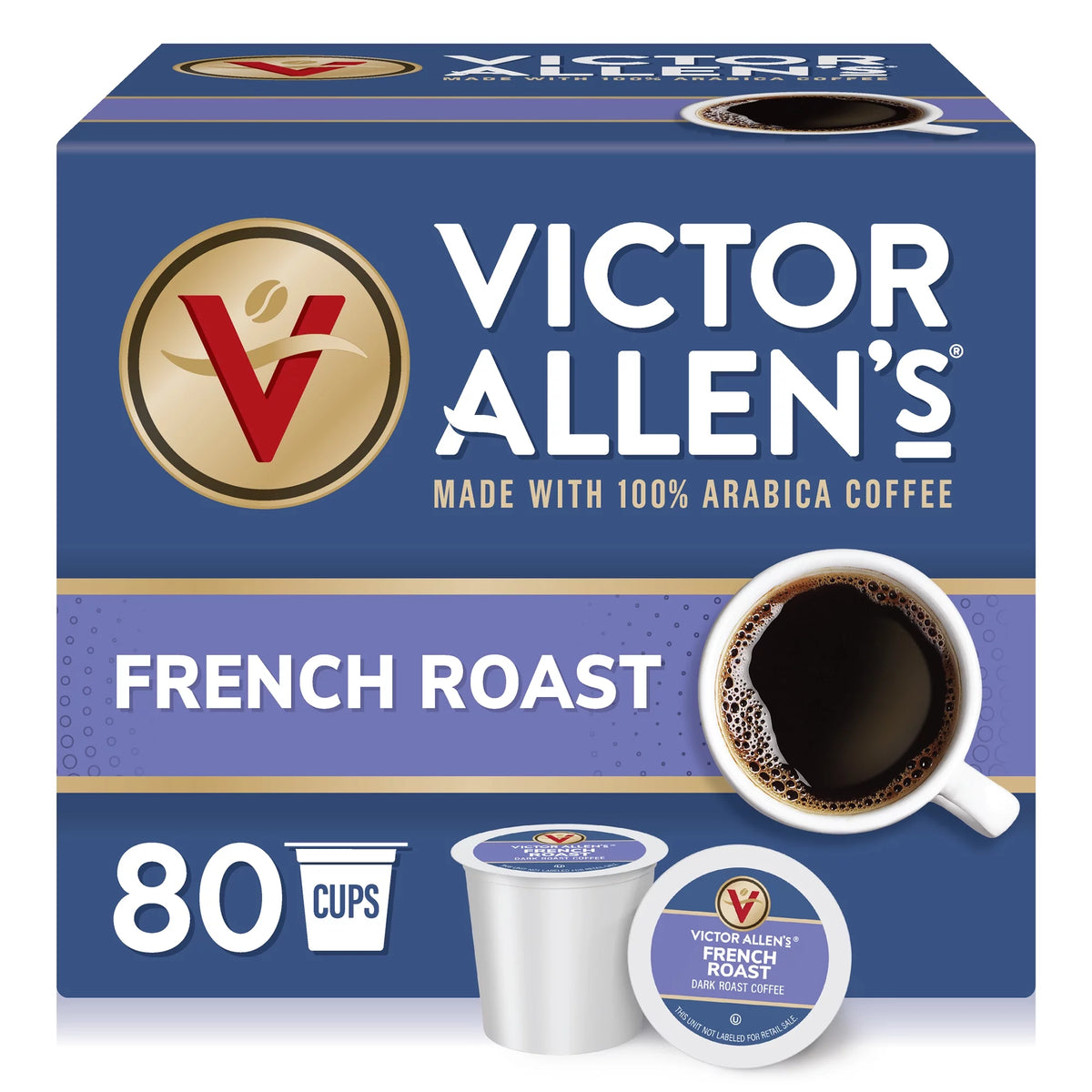 Dark Roast Single Serve Coffee Pods C92282