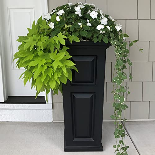 Black 16x16 Planter Q9092