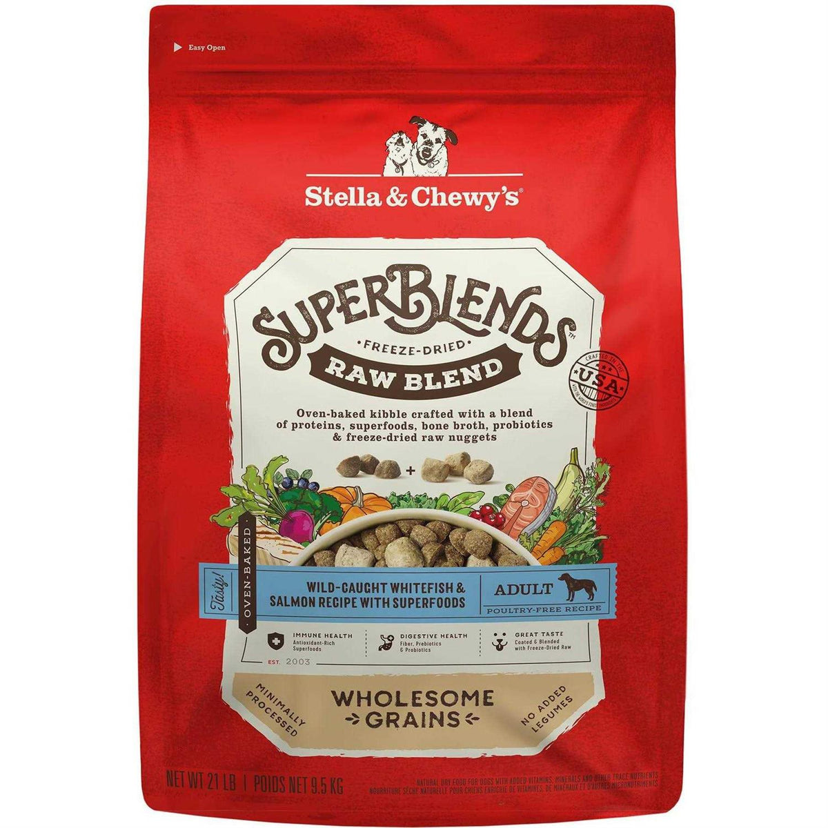Whitefish & Salmon Recipe with Superfoods Pet Supplies Q18075