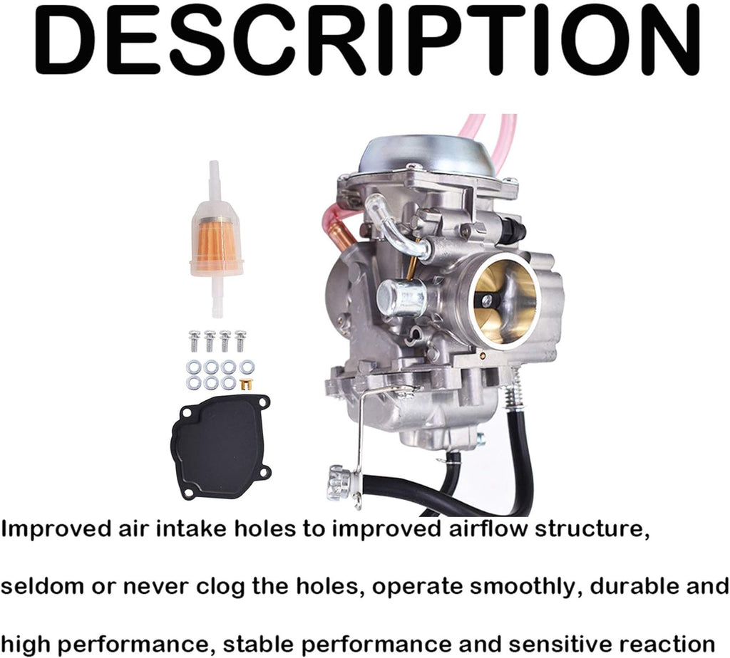 Carburetor Replacement for Suzuki King Quad 300 Pack of 2 X856