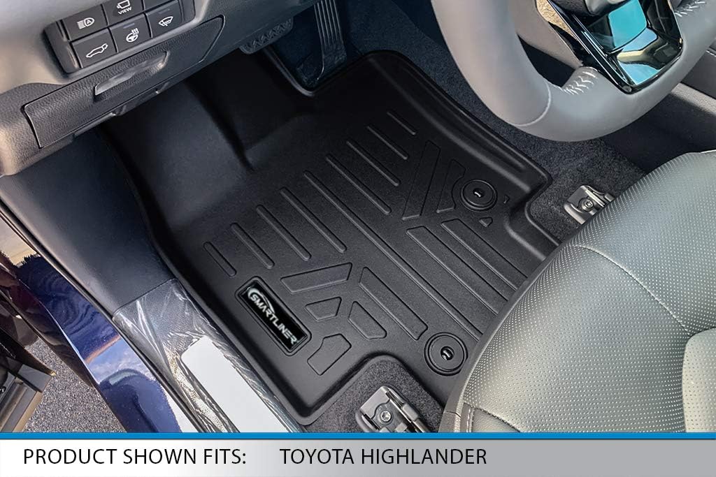 3 Row Floor Mats & Cargo Liner Behind 2nd Row B25975