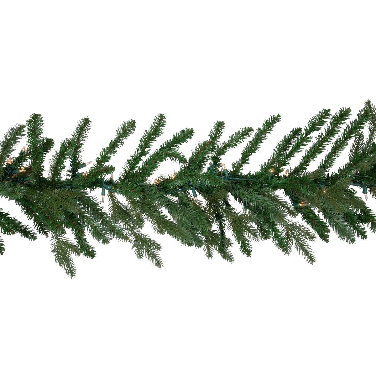 Pre-Lit Artificial Christmas Garland - 9' x 14" - Clear Lights U117377
