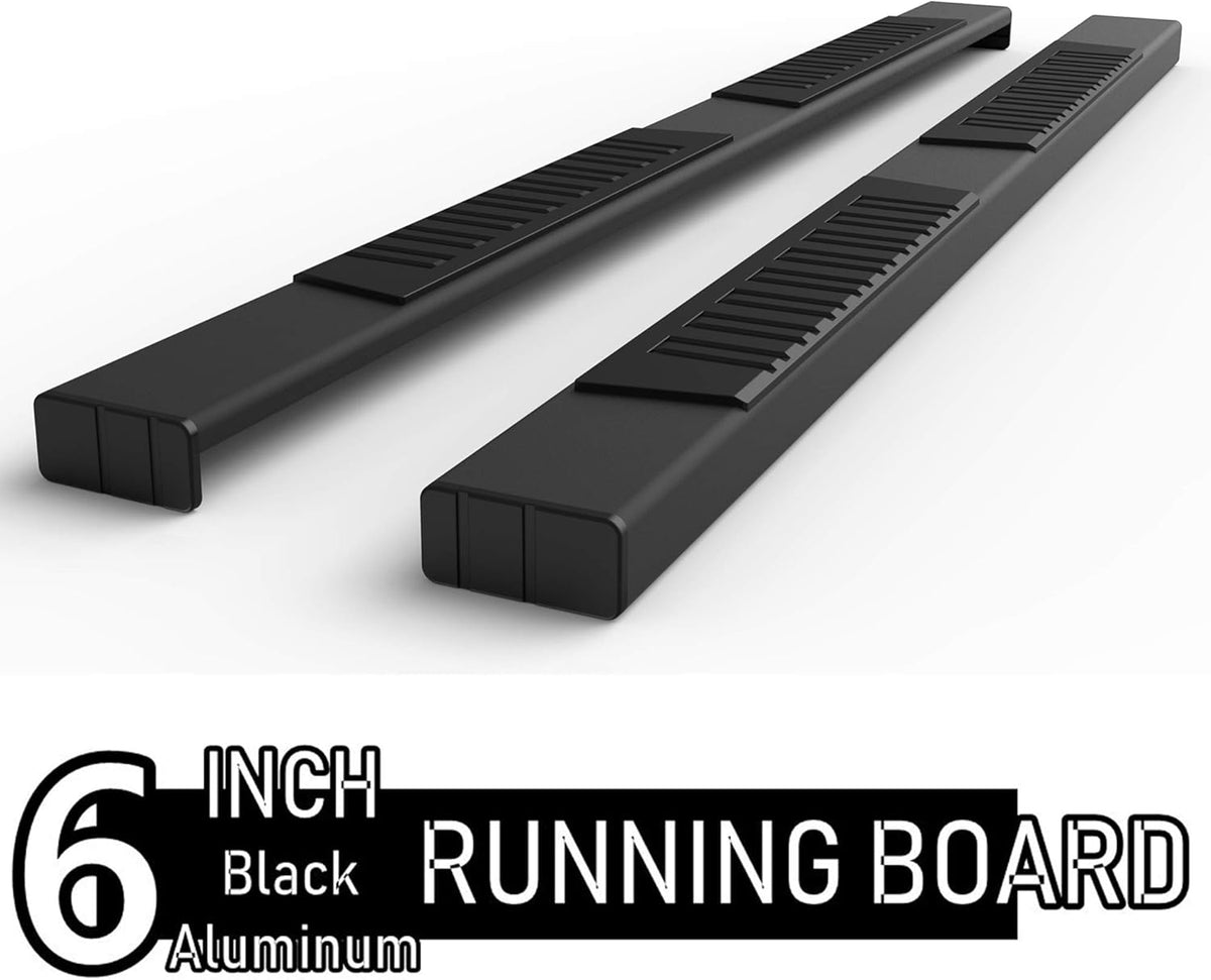 Texture Black Running Boards Side Step Nerf Bar V869