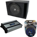 Single 10 Sub Box Enclosure & Amp J855669