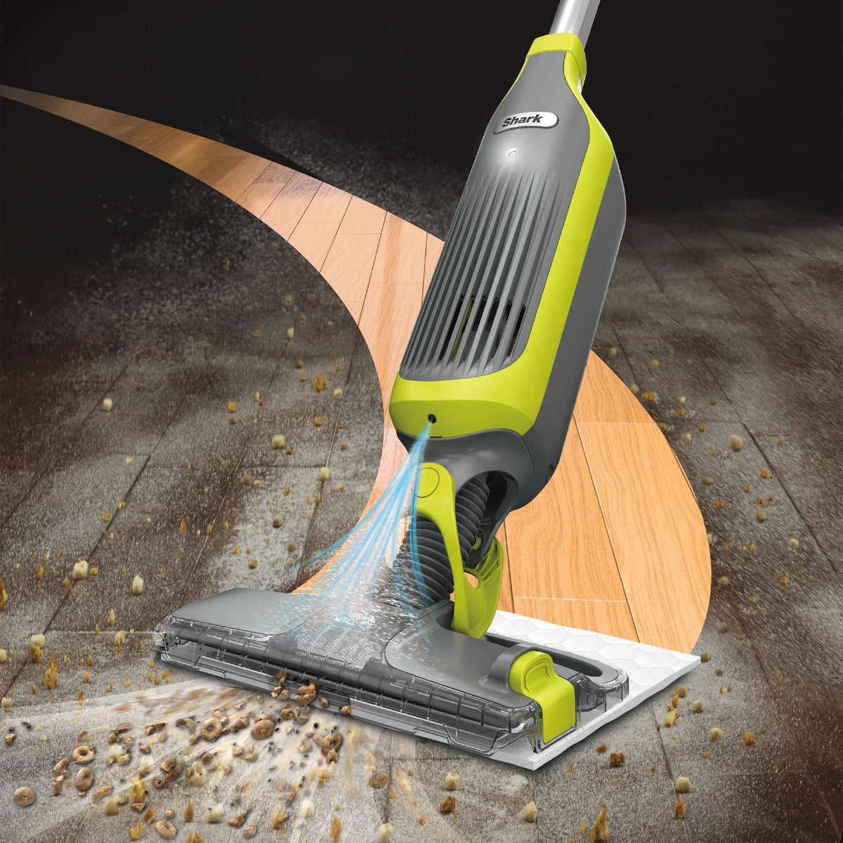 Cordless Hard Floor Vacuum Mop with Disposable Pads L48338