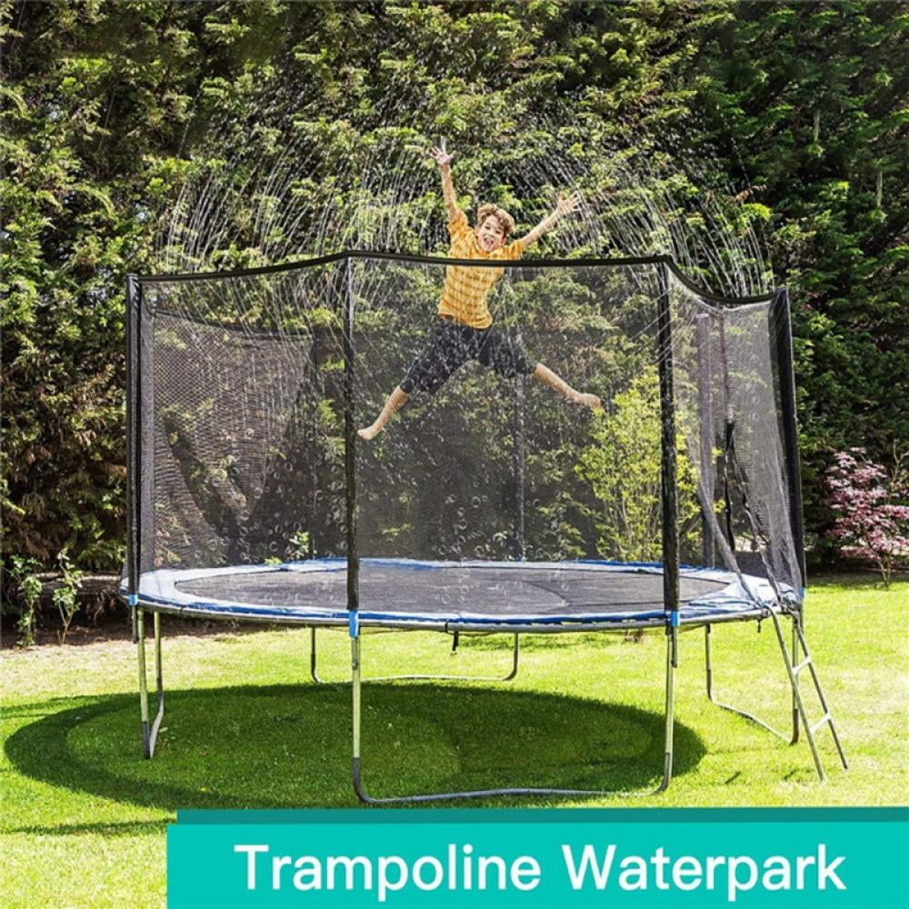 Orange/Green Outdoor Trampoline Water Sprinkler A51540