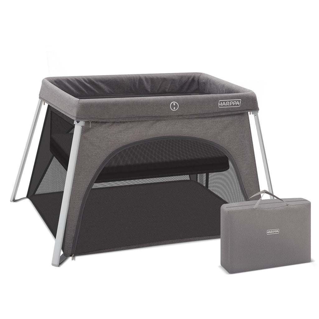 Portable Foldable Travel Crib with Mattress L35108