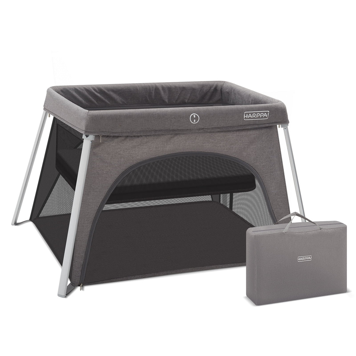 Portable Foldable Travel Crib with Mattress L35108