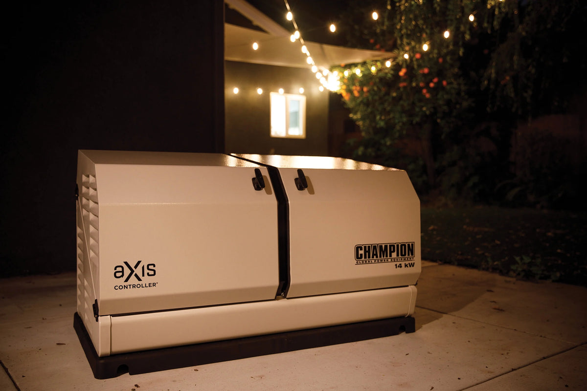 14Kw Home Standby Generator with 100 Amp Automatic Transfer Switch F94471