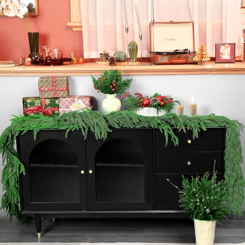 6 Ft 2 Pcs Artificial Norfolk Pine Garland Y15534