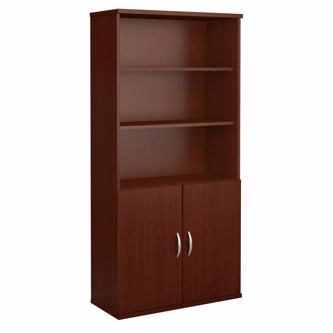 5 Shelf Bookcase with Doors T741