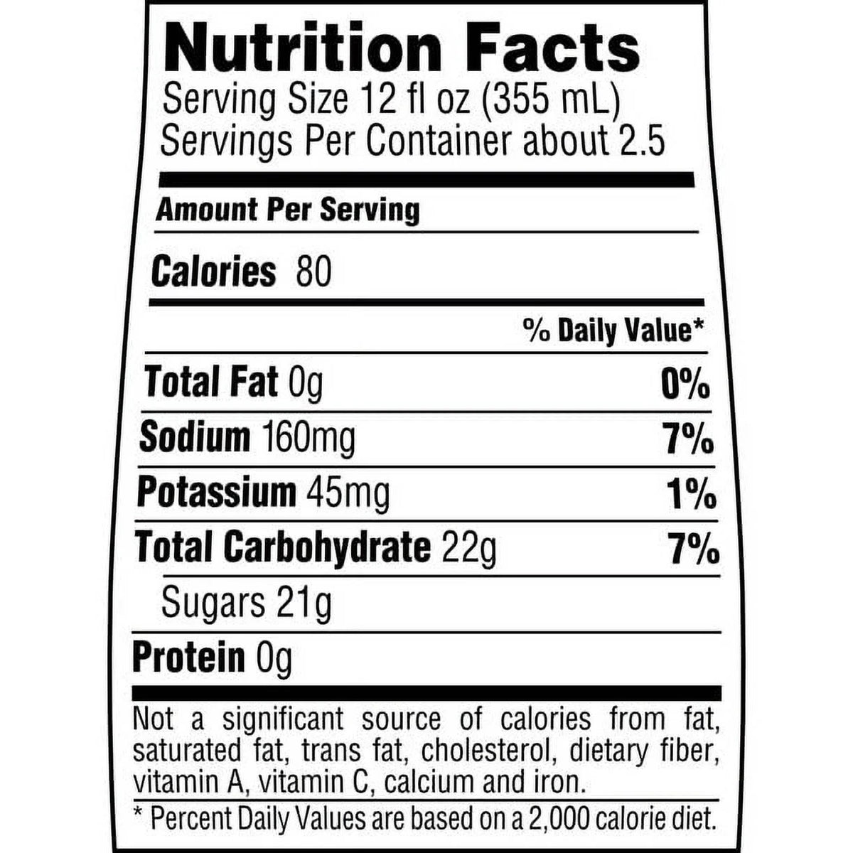 Strawberry Sports Drink, 28 Fl Oz Bottles, Quantity of 4 D256661
