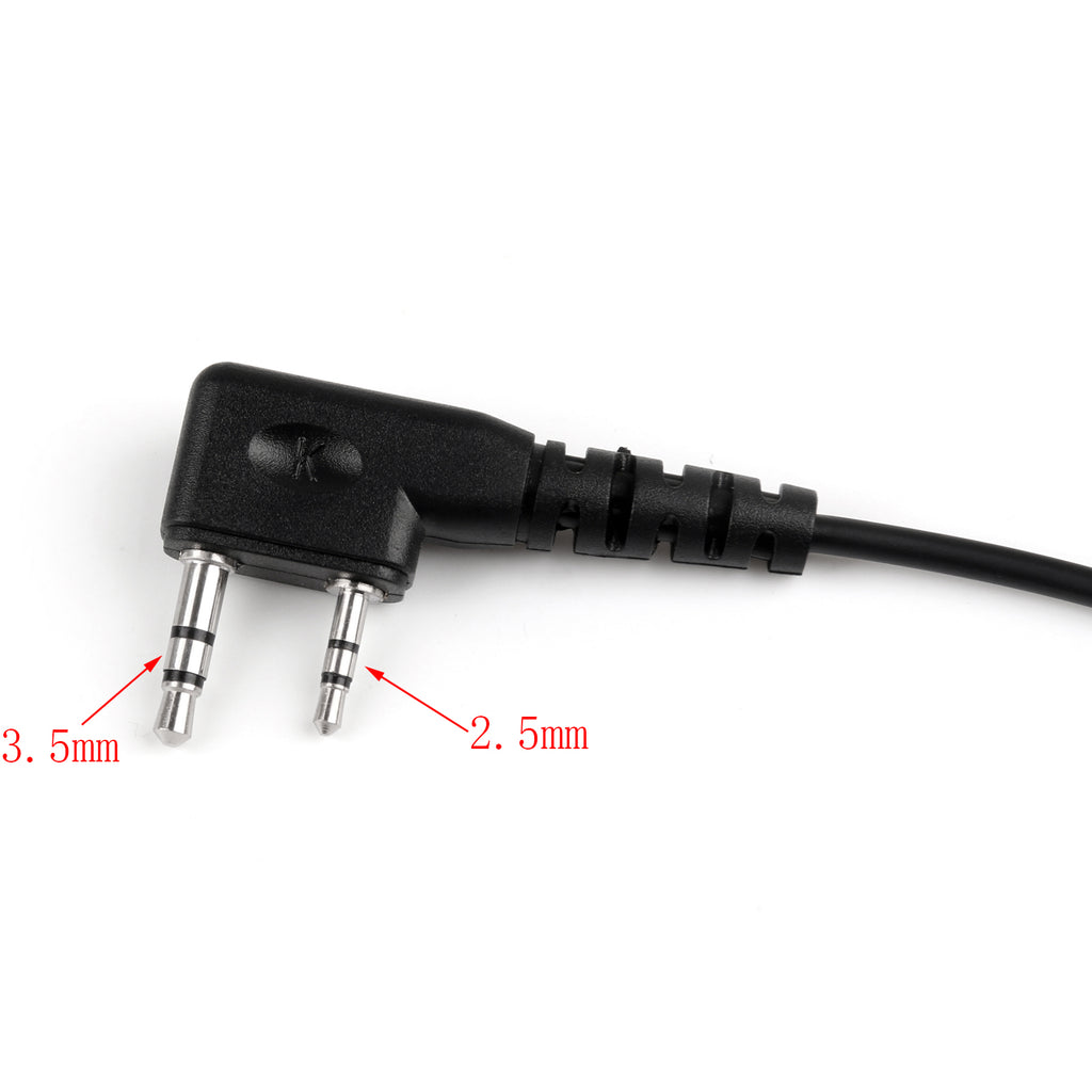 Tactical Motorcycle Helmet Headset PTT for Two Way Radio E571