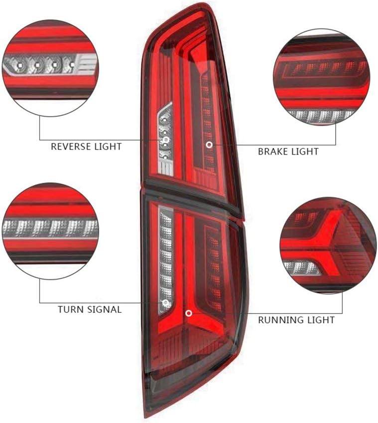 Devil Eye LED Headlights and Tail Lights for Mitsubishi Lancer EVO X 2008-2017 F5823