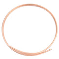 Copper Tube Refrigeration Tubing 0.31" OD x 0.24" ID x 6.6Ft Seamless Round Pipe Coil I827
