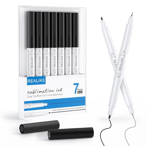 Black Pens Set of 7 Pack Q865
