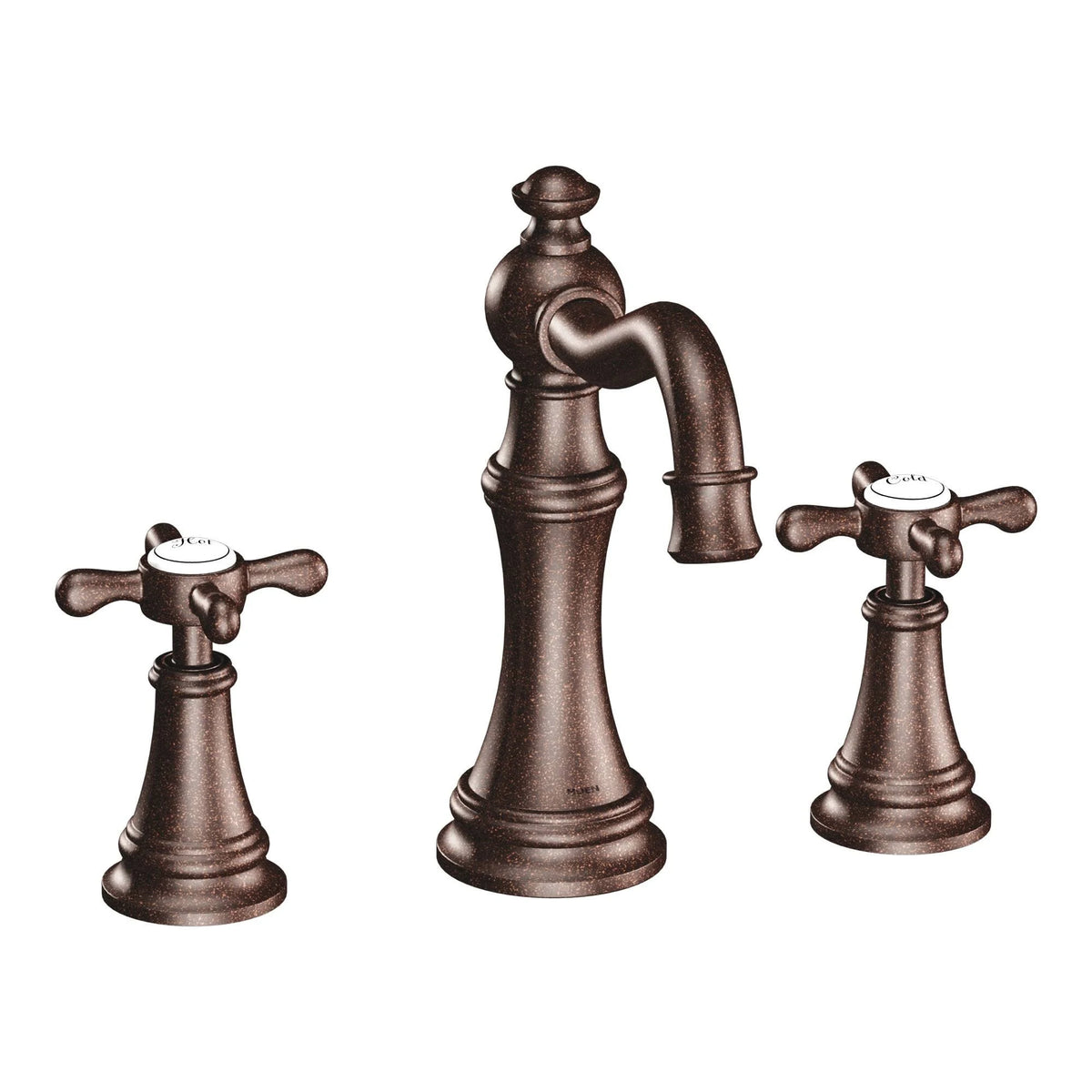 Oil Rubbed Bronze Two-Handle Bathroom Faucet R4719