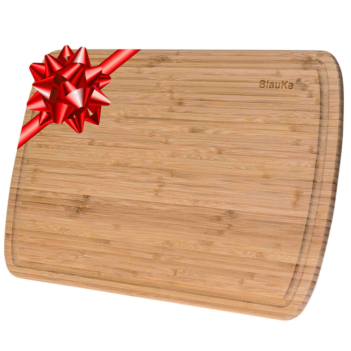 18x12" Bamboo Cutting Board with Juice Groove I97743