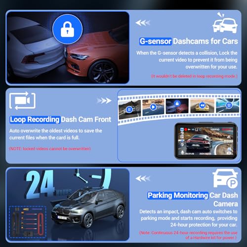 1080P FHD Dash Cam with 32GB Card U28533