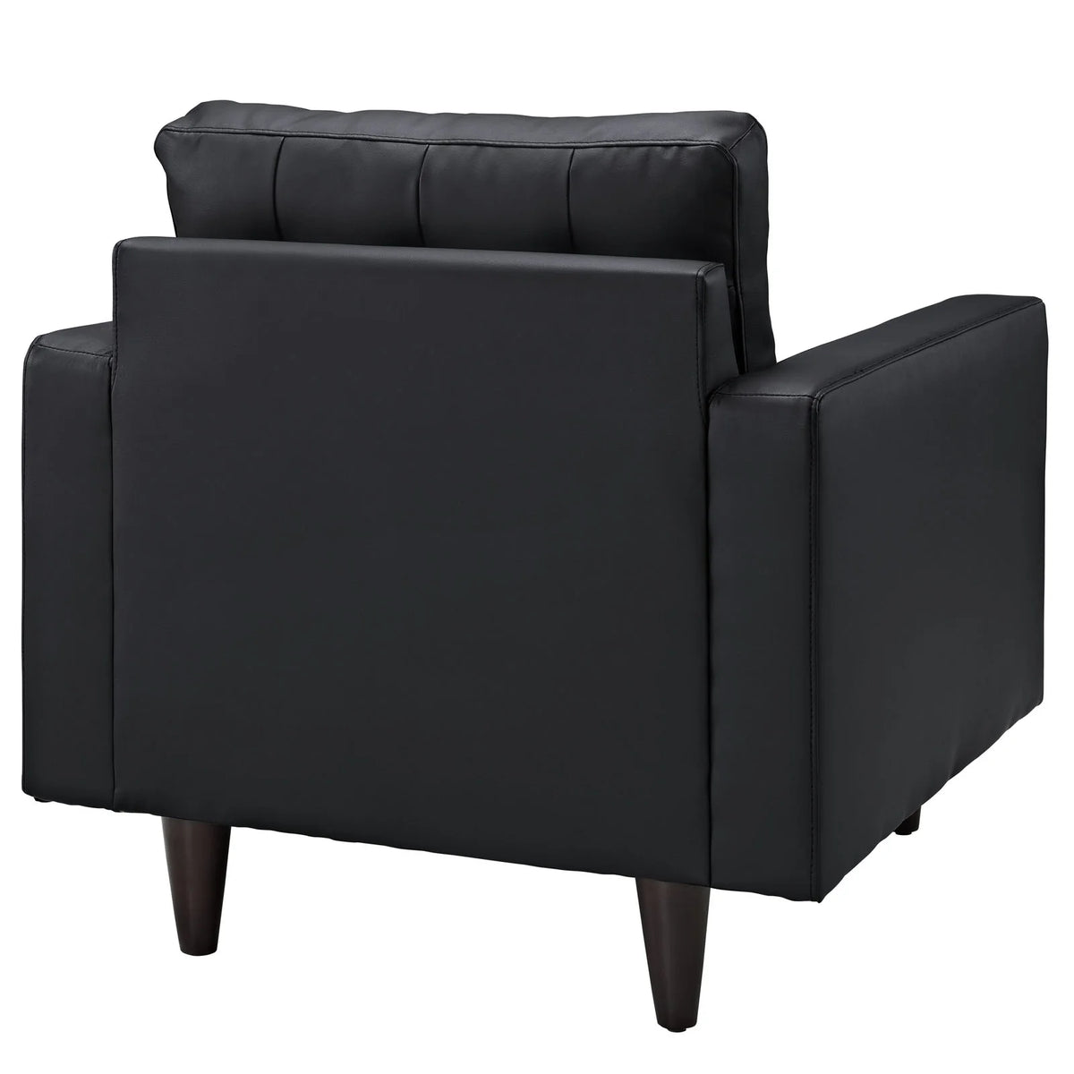 Black Leather Armchair W808226