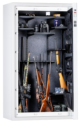 Gloss Gray 41 Long Guns 6 Handguns Gun Safe X9613