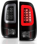 Black Smoked LED Tail Lights Brake Lamps O9805