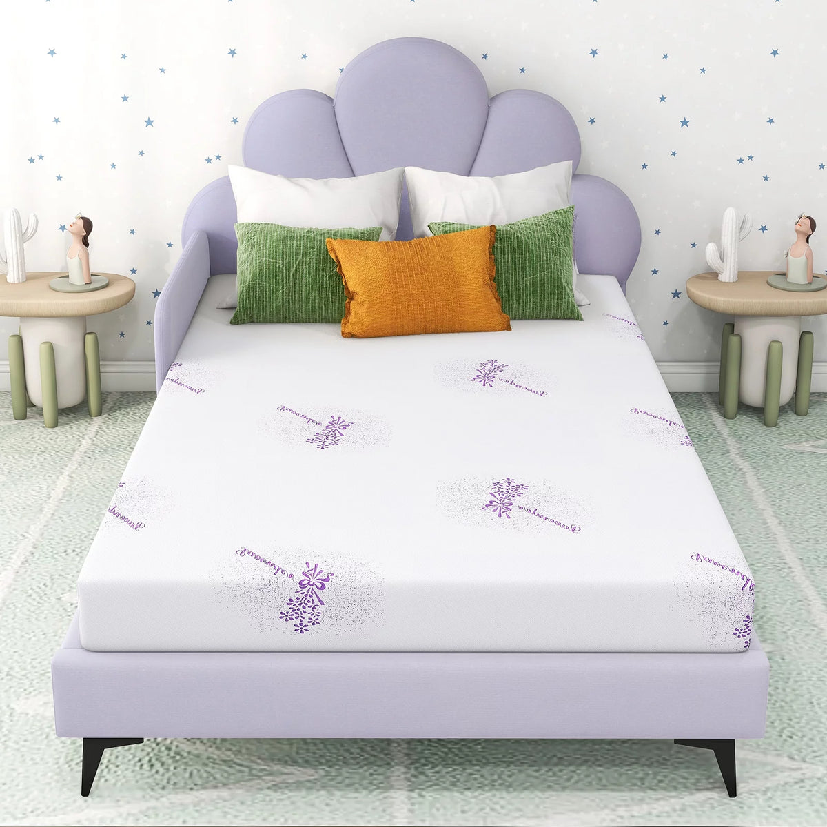 6 inch Gel Memory Foam Twin Mattress Y57747