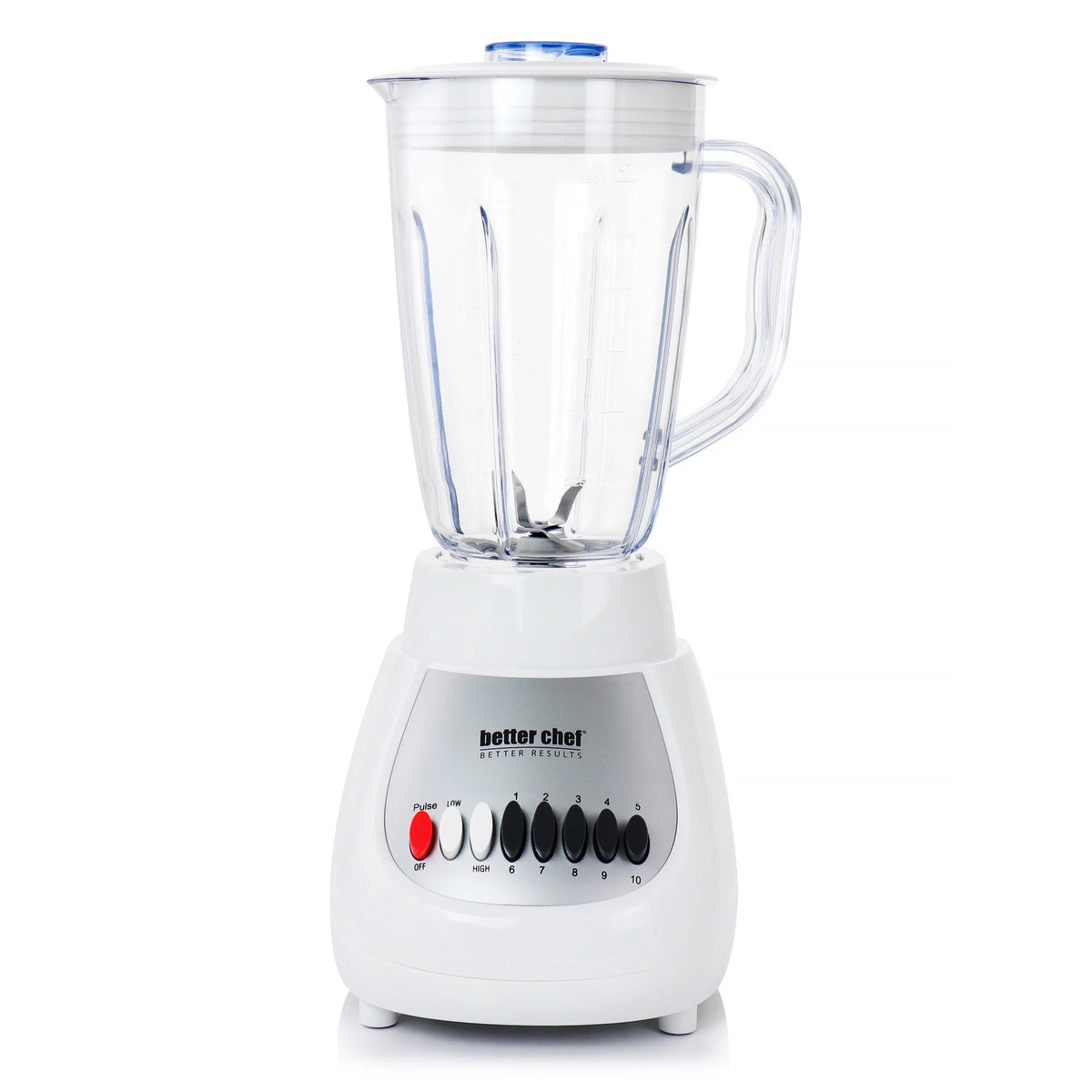 10 Speed 350W Plastic Jar Blender in White J7902