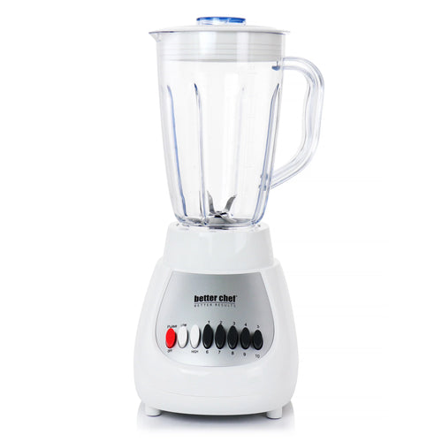 10 Speed 350W Plastic Jar Blender in White J7902