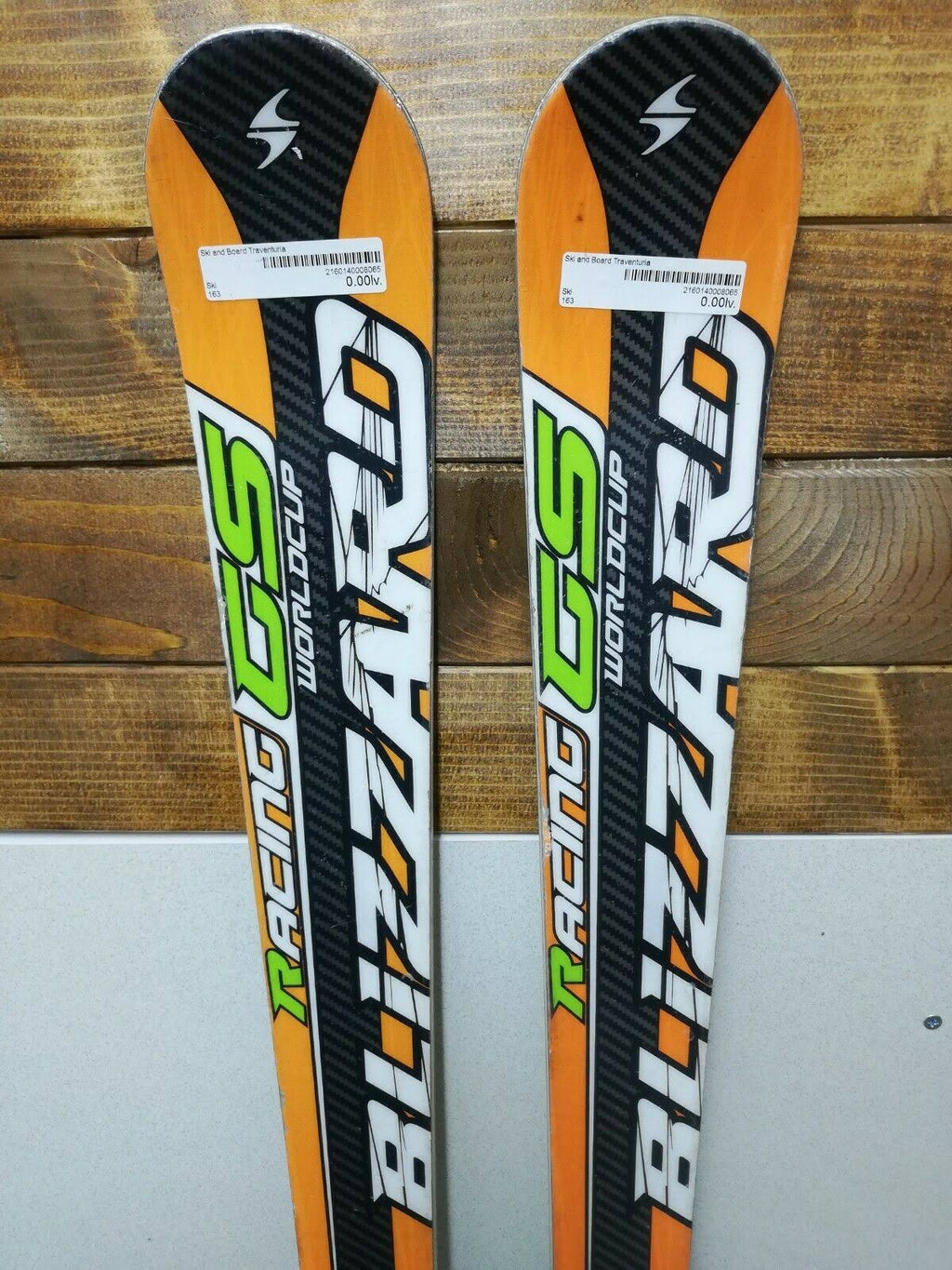 Blizzard Racing GS World Cup 163 cm Ski with Marker 10 Bindings N459074