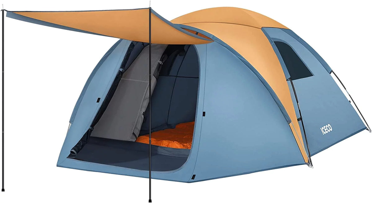 Dark Room 4 Person Dome Tent with Screen Room J598640