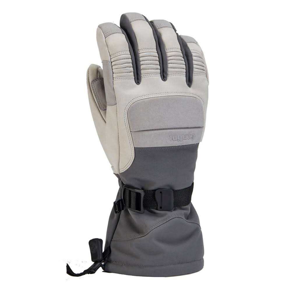 Light Grey Gunmetal Glove T5495