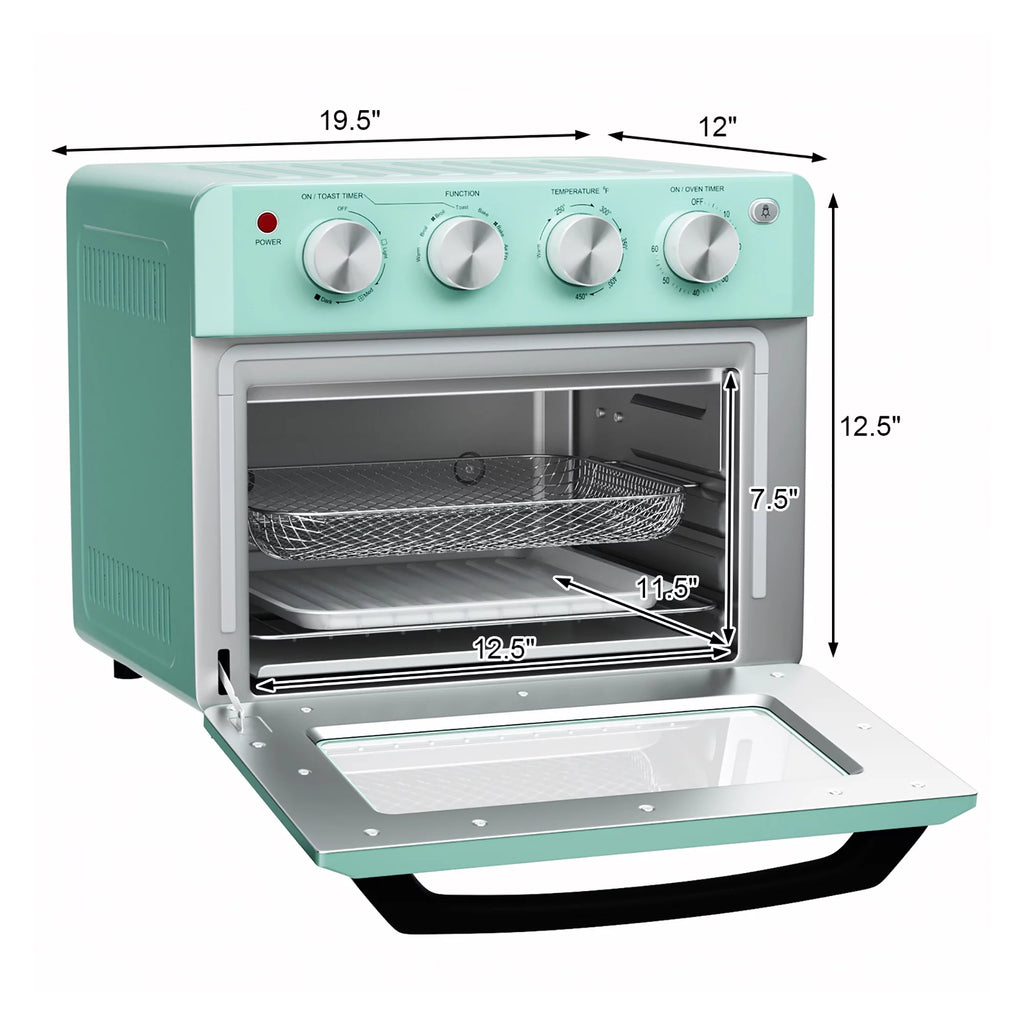 19 QT Air Fryer Toaster Oven with 5 Accessories Z60885