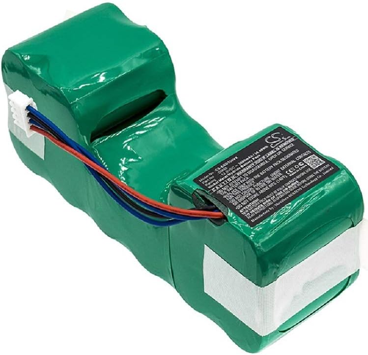 Replacement Battery for Ecovacs Sweeper, 3000mAh Ni-MH, Pack of 2 D7269