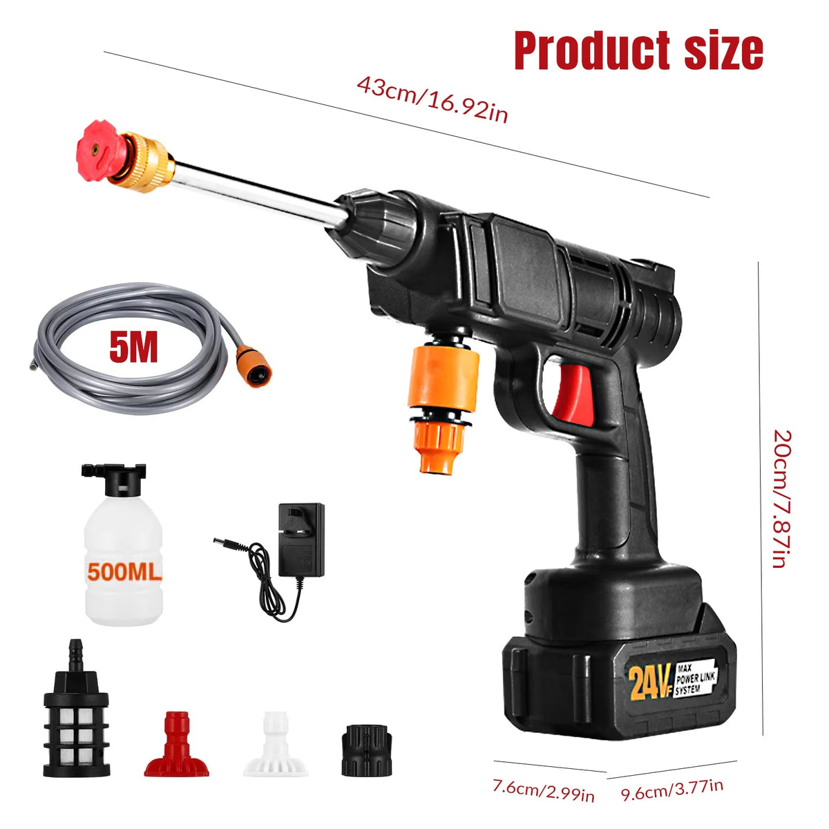 Cordless Handheld Power Washer D256187
