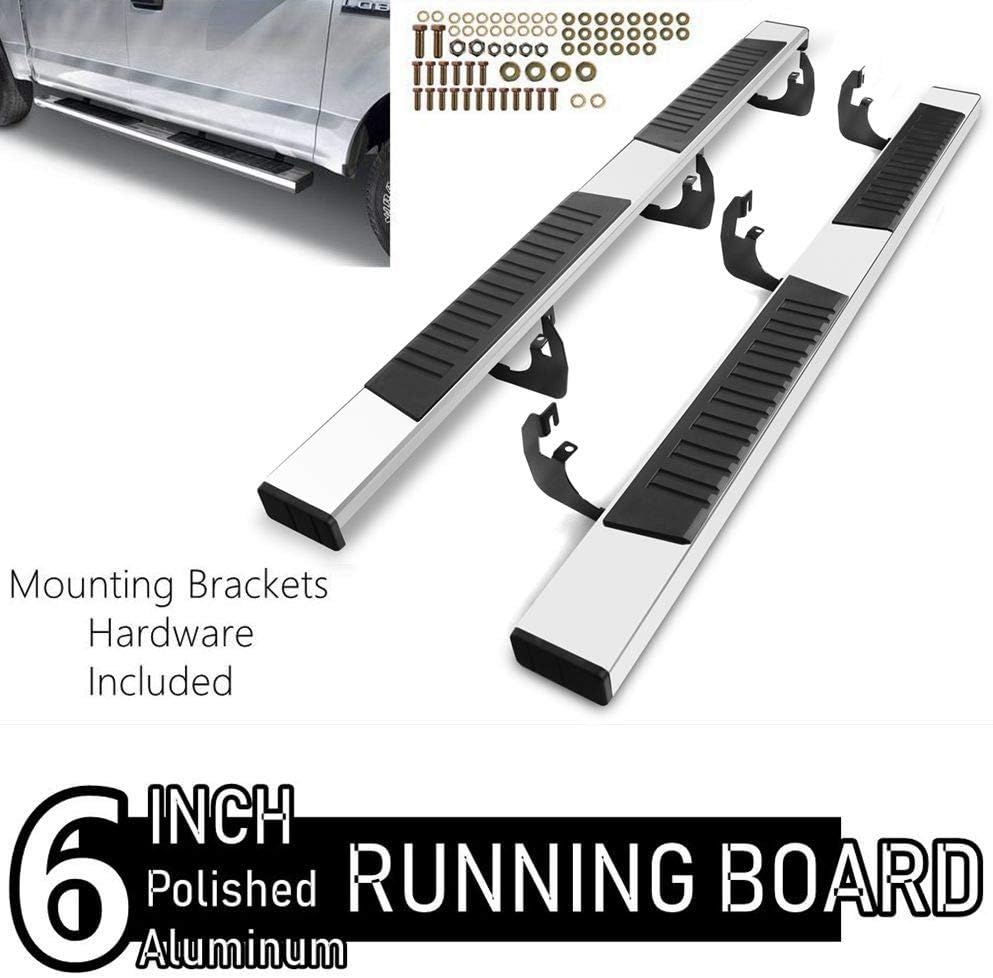 Texture Black Running Boards Side Step Nerf Bar V869