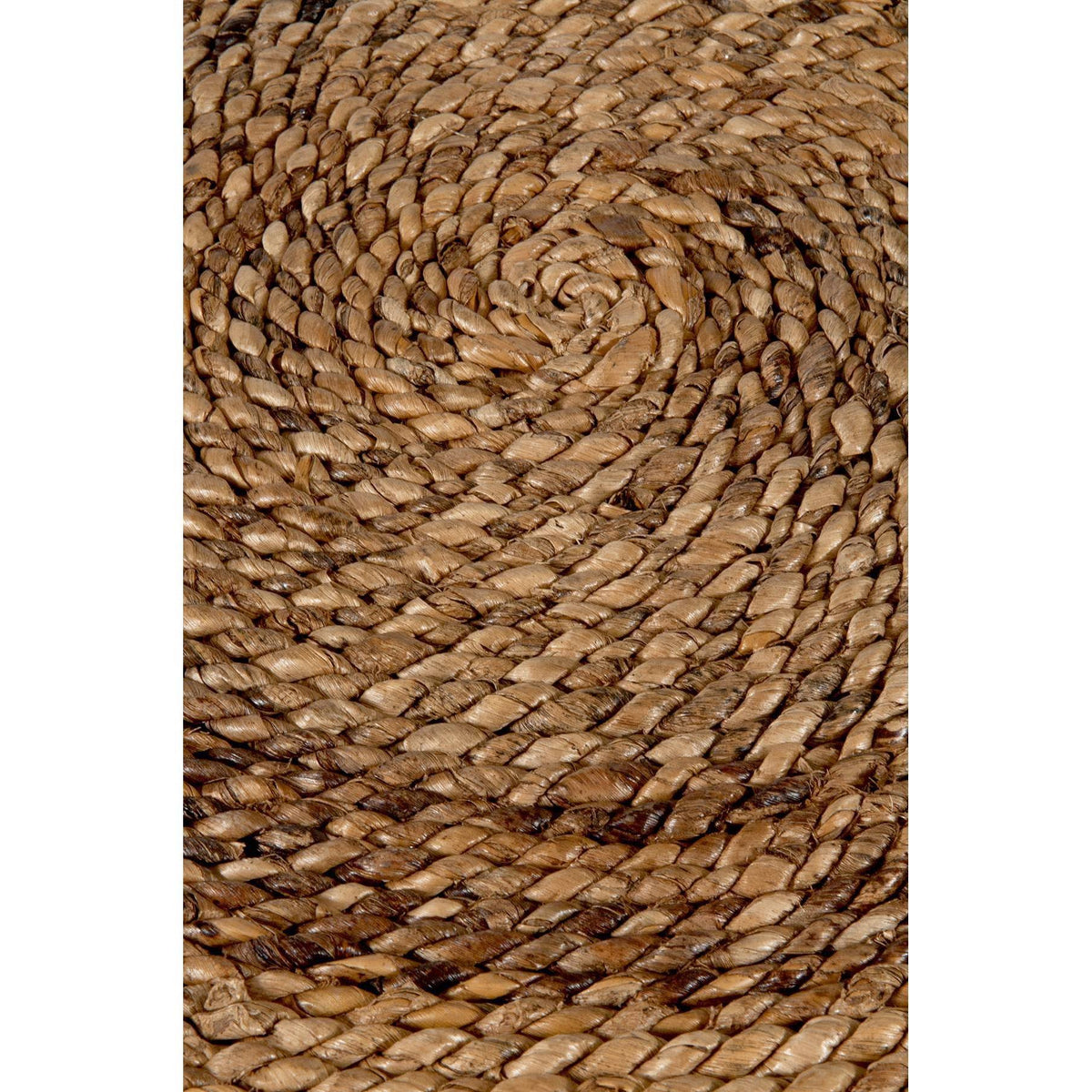 Brown Abaca Square Accent Table Y3359
