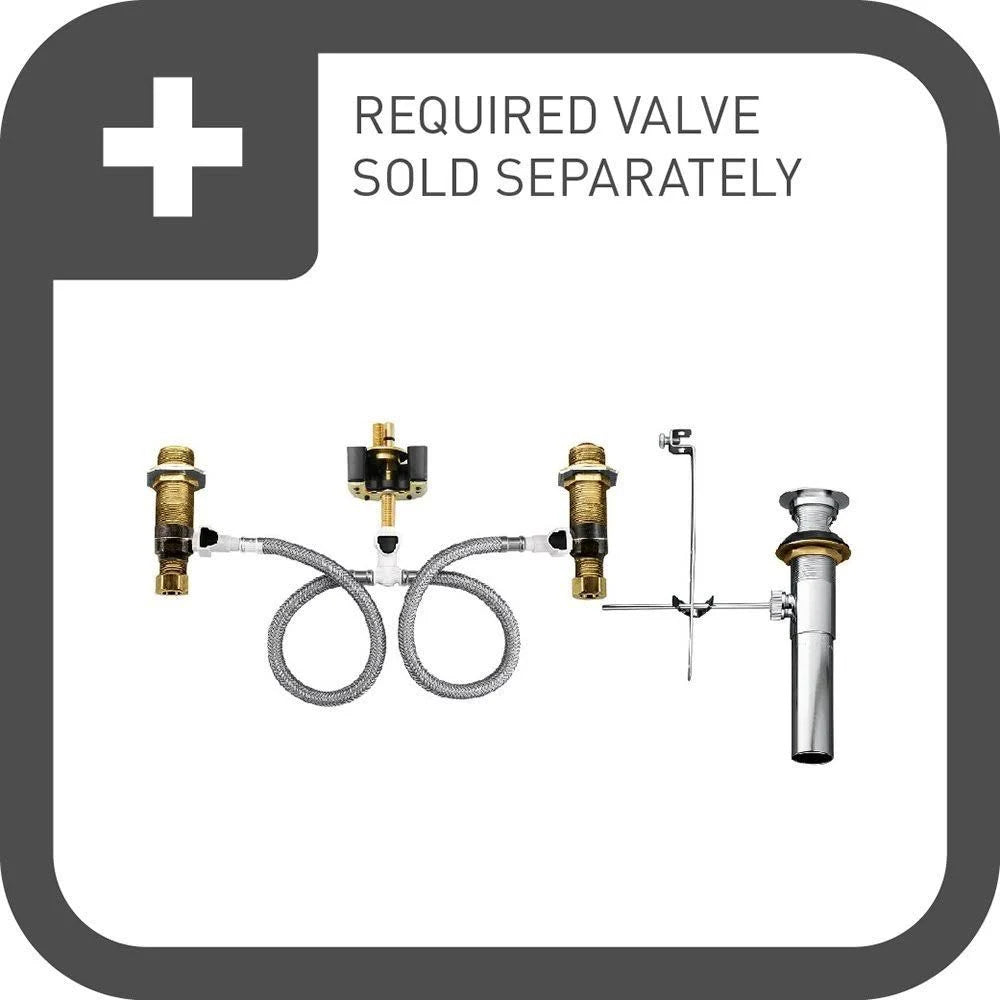 Oil Rubbed Bronze Two-Handle Bathroom Faucet R4719