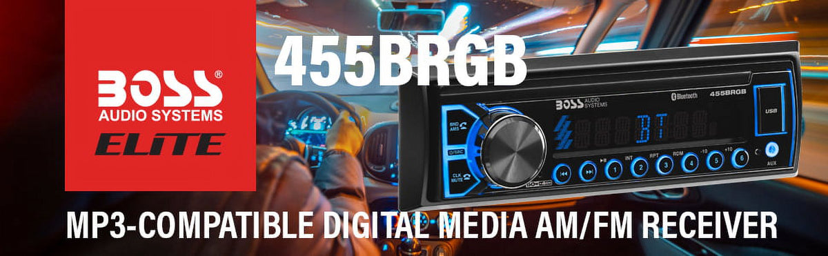 Bluetooth Car Audio Stereo System Single Din P2837