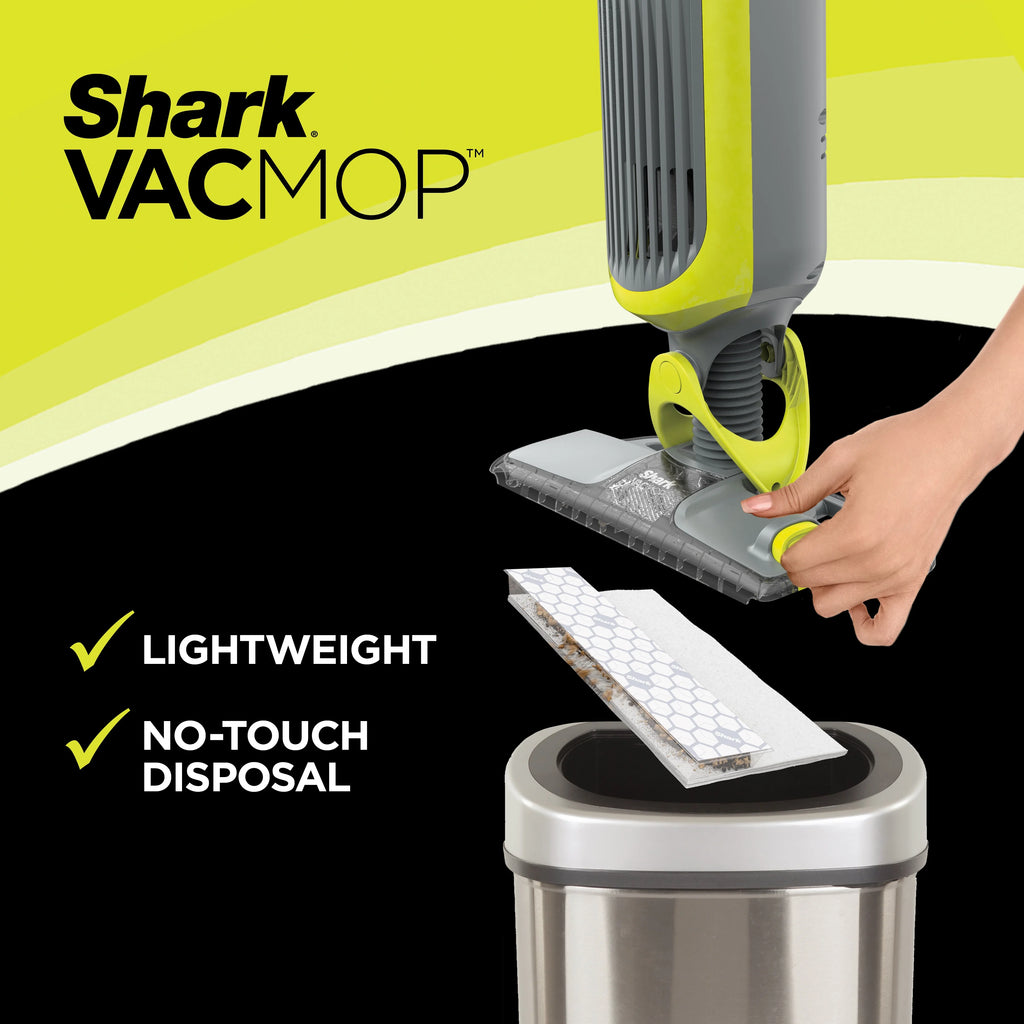 Cordless Hard Floor Vacuum Mop with Disposable Pads L48338