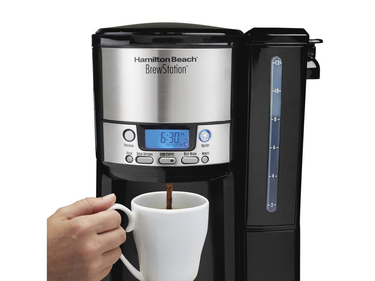 12 Cup Black Coffee Maker F853909