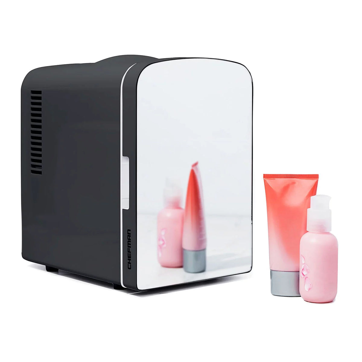 Pink Portable 4L Mini Fridge with Heating and Cooling D16020