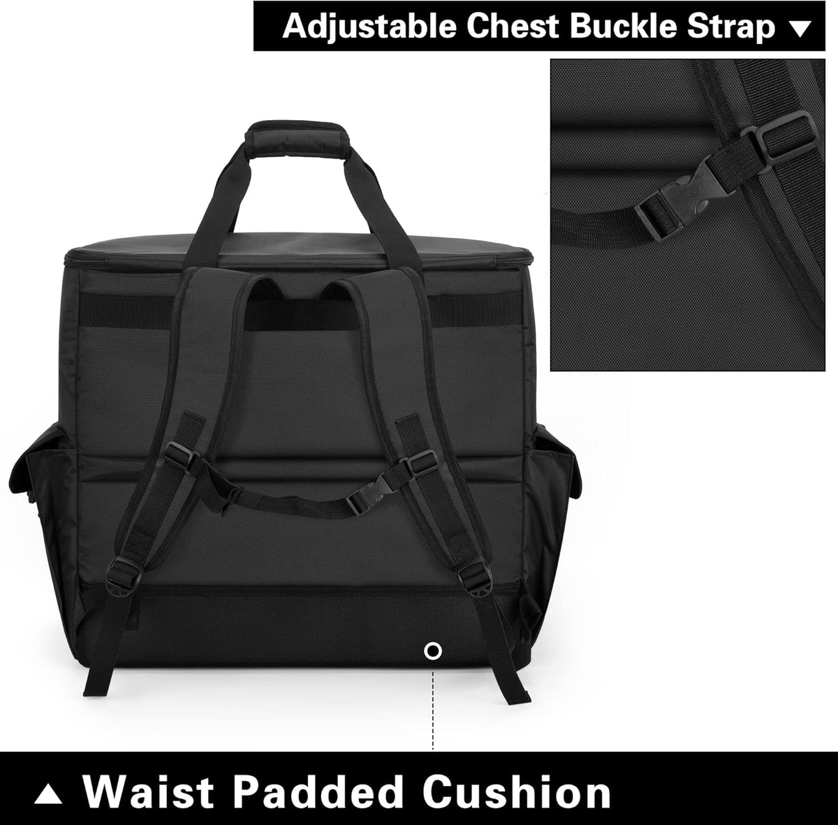 Black PC Backpack Carrying Case C946680
