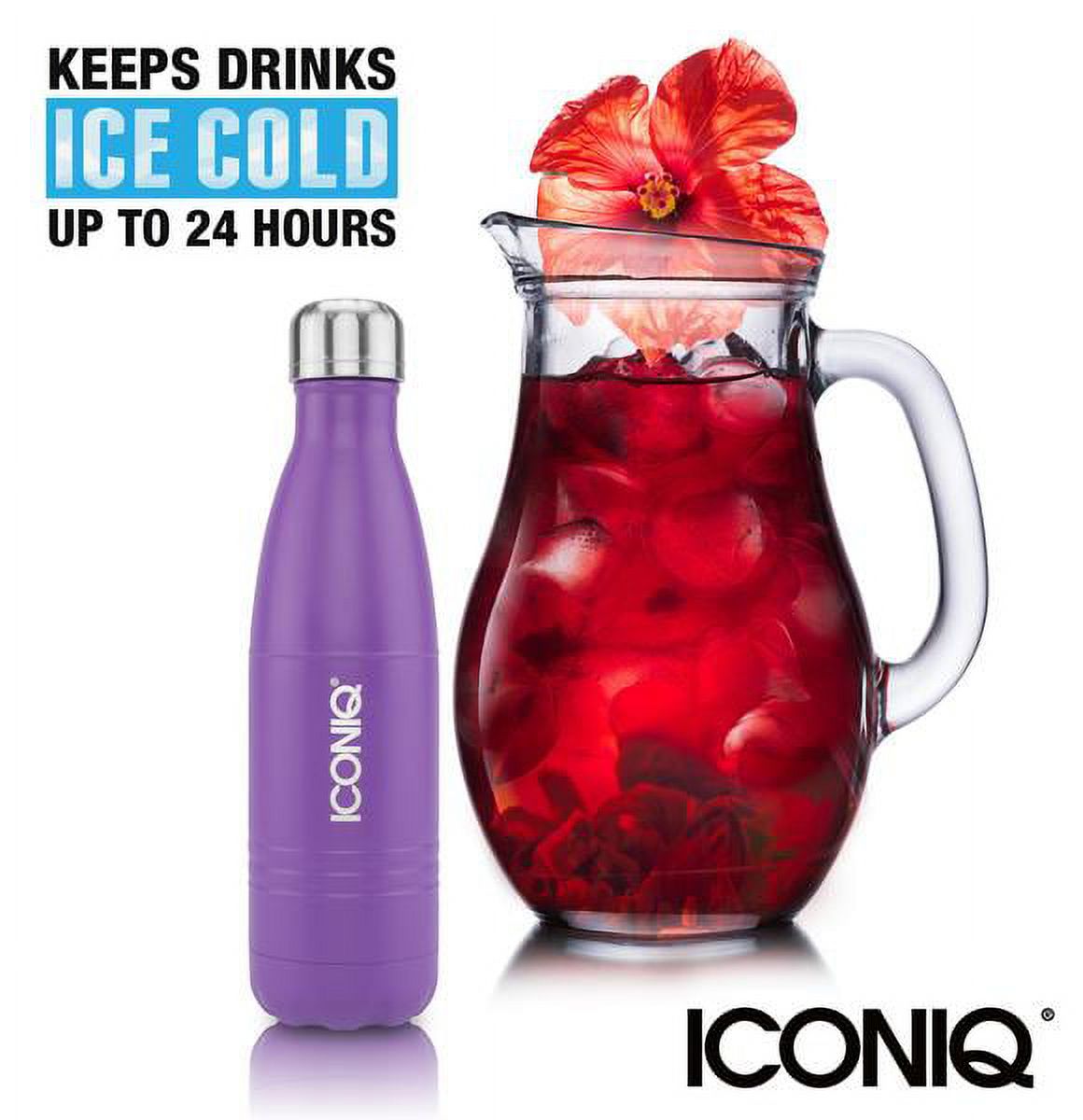 17oz Stainless Steel Vacuum Insulated Water Bottle C702